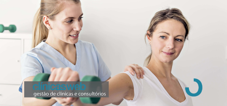 Clínicasweb com funcionalidade direcionada para fisioterapia